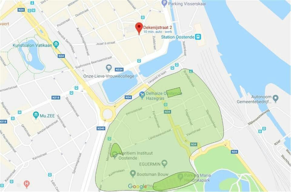 Appartement Aan Zee Остенде Екстер'єр фото
